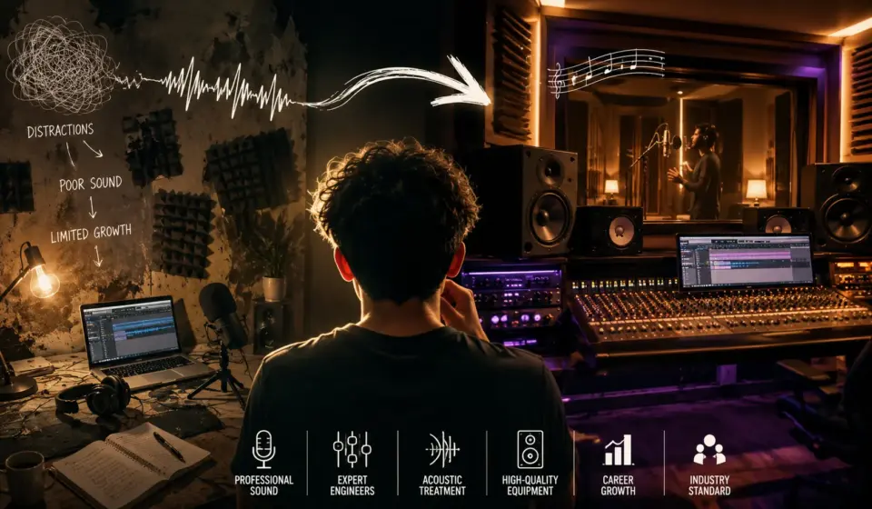 professional recording studio