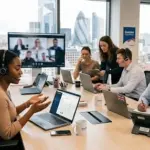 Cloud business phone system
