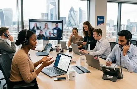 Cloud business phone system