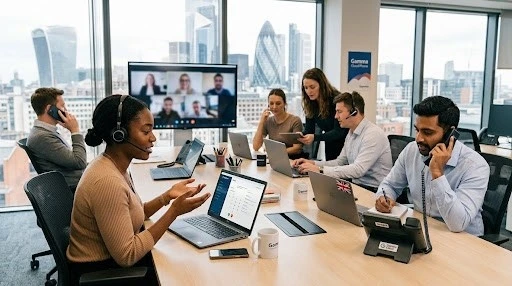 Cloud business phone system