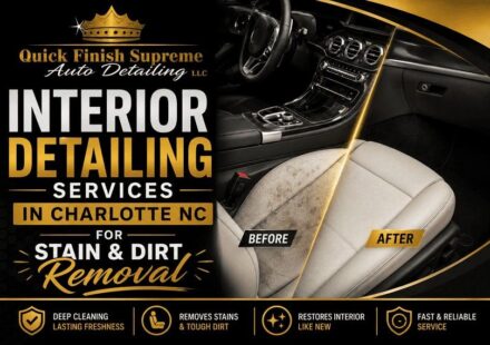 Interior Detailing Services in Charlotte NC