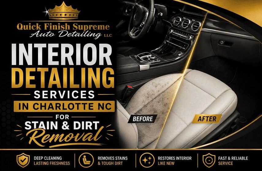 Interior Detailing Services in Charlotte NC